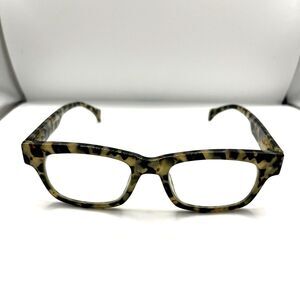 peepers Eyeglasses 2400 Milestone Designer Frames Only Brown +2.50